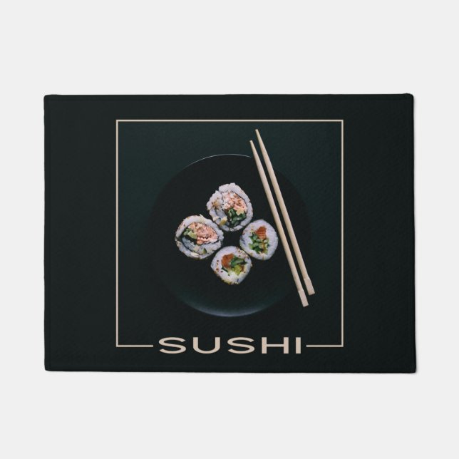 Felpudo Estera de puerta del sushi (Anverso)