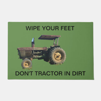 Felpudo Estera de puerta del tractor