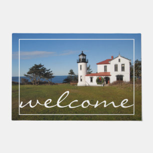 Felpudo Estera de puerta personalizada faro
