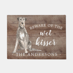 Felpudo Estera de puerta personalizada perro de caza