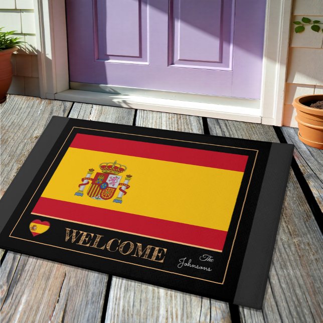 Felpudo Esteras de casa de España, deportes de bandera esp (Subido por el creador)