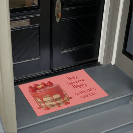 Felpudo Esteras de puerta de encargo del ilustracion de la