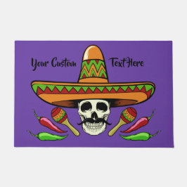 Felpudo Esteras de puerta de encargo del texto y del color