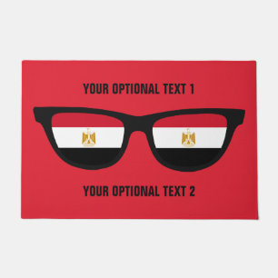 Felpudo Esteras de puerta de personalizado de Shades egipc