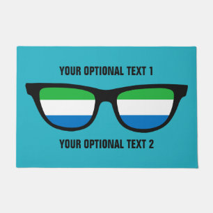Felpudo esteras de puerta de personalizado de Sierra Leona