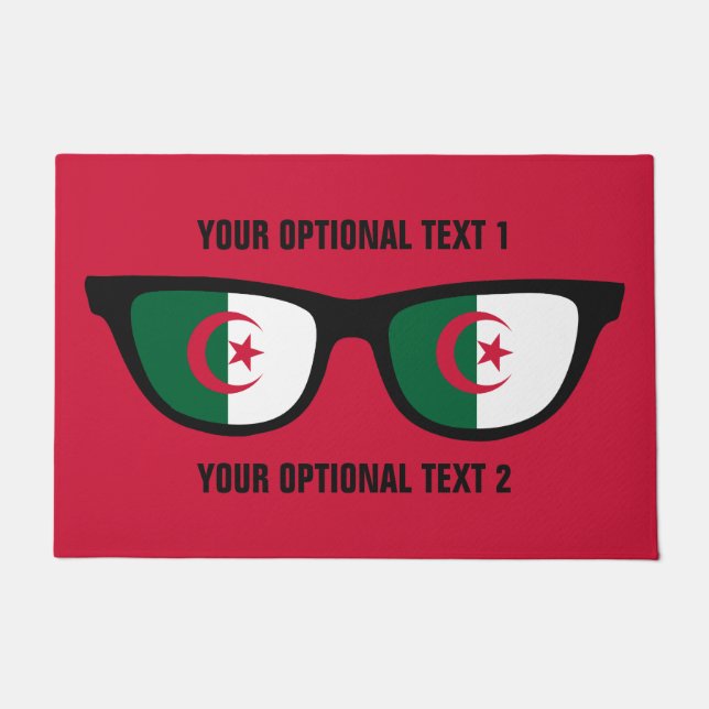 Felpudo Esteras de puerta personalizado de los Shades en A (Anverso)