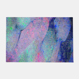 Felpudo Estilo de cuero arrugado con pintura desgastada, t