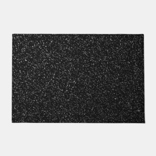 Felpudo Estilo de piedra negro moderno - espacio