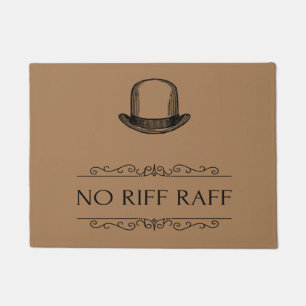 Felpudo Estilo de vintage sin Riff Raff