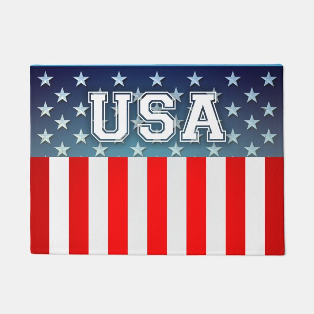 Felpudo Estilo Estrella-Spangled (Anverso)