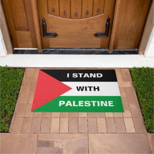 Felpudo Estoy de acuerdo con el texto de Palestina persona