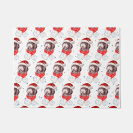 Felpudo Estrellas de Navidades de raza de perro de Newfypo