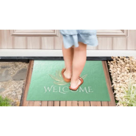 Felpudo Estudio de Instructores de YOGA Bienvenida Green G