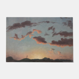 Felpudo Estudio de nubes (Nubes en el cielo) (por Knud Baa