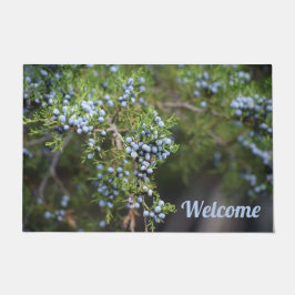Felpudo Evergreen Blueberries Welcome Mat