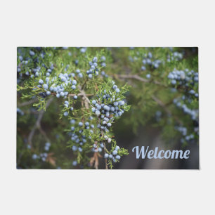 Felpudo Evergreen Blueberries Welcome Mat