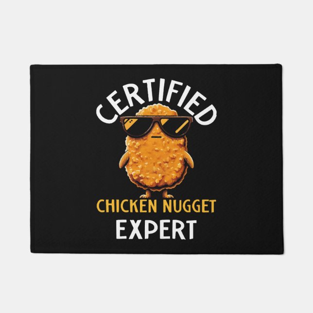 Felpudo Experto Certificado en Nuggets de Pollo (Anverso)