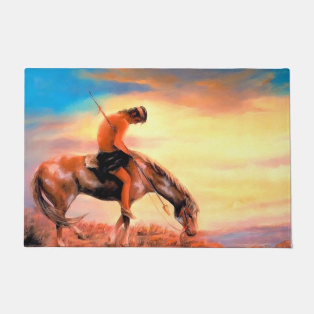 Felpudo Extremo de la estera de puerta del rastro (Anverso)