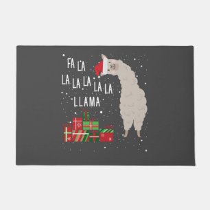 Felpudo Fa La Llama Shirt - Navidades de Llama