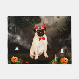 Felpudo Fabricado con una superficie de poliéster y una du