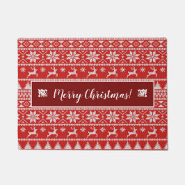 Felpudo Fair Isle Christmas