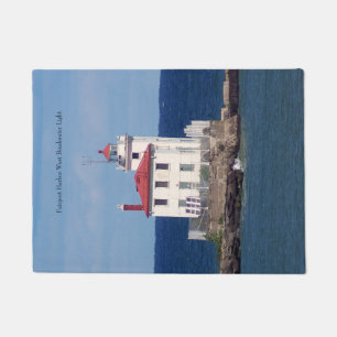 Felpudo Fairport Harbour West Breakwater Light door mat