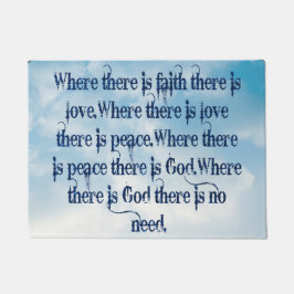 Felpudo Faith Door Mat