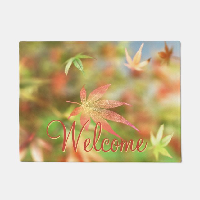 Felpudo Fall Filigree Doormat (Anverso)