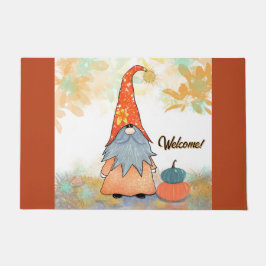 Felpudo Fall Gnome Welcome Mat