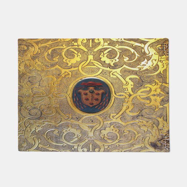 Felpudo Falln Antique Golden Swirls (Anverso)