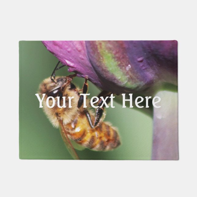 Felpudo Faln Fuzzy Little Bee (Anverso)