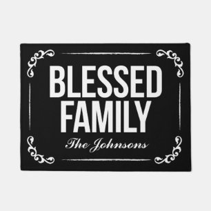 Felpudo Familia bendecida Doormat2