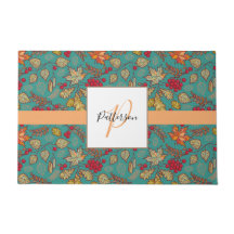 Familia de follaje otoñal Doormat
