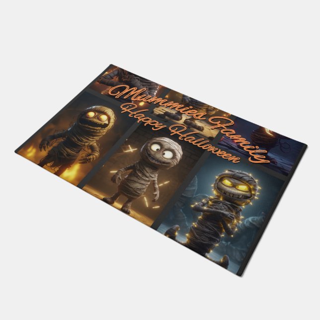 Felpudo Familia de momias (Angular)