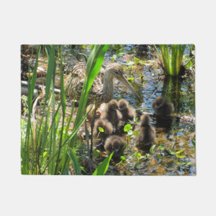 Felpudo Familia Limpkin - Mamá y Chicas - Doormat