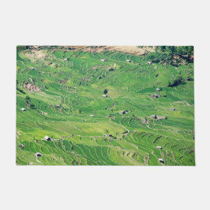 Felpudo Famosas terrazas de arroz yuanyang - Yunnan, China