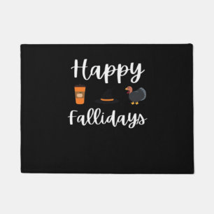 Felpudo Fanático de la temporada de otoño Feliz Día de Acc