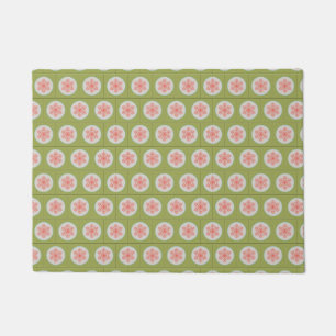 Felpudo Fancy Artistic Snflake Pattern Holiday