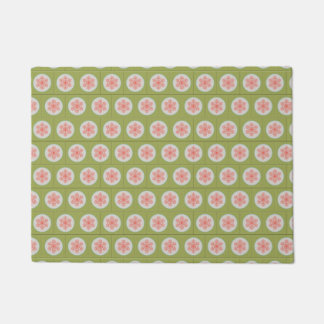Felpudo Fancy Artistic Snflake Pattern Holiday
