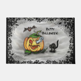 Felpudo Fantasma, Bat y Cat, ¡Feliz Halloween!