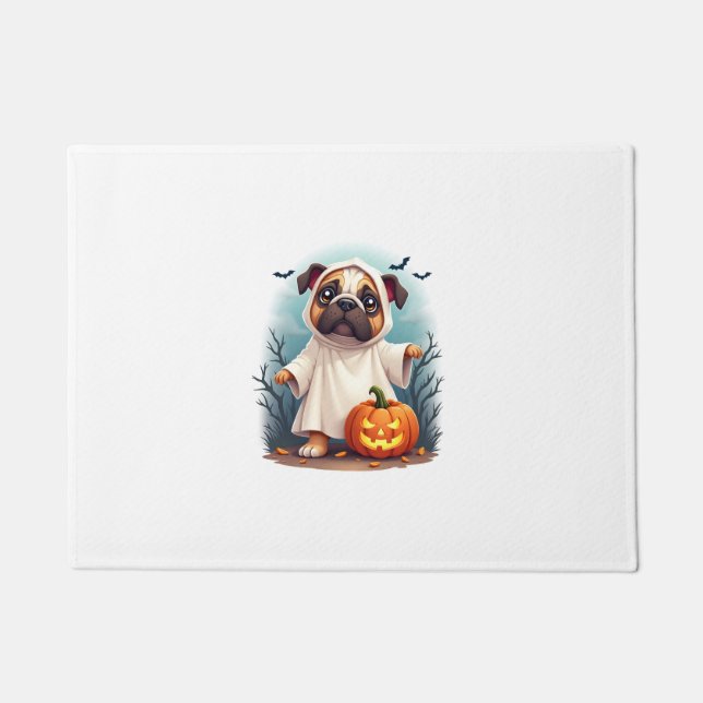 Felpudo Fantasma Bulldog Boo (Anverso)