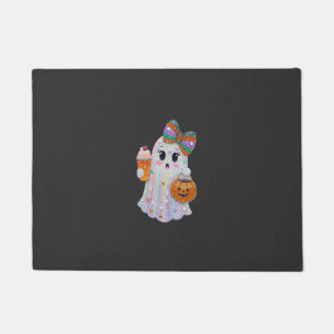 Felpudo Fantasma de Rhinestones de Halloween de Moda