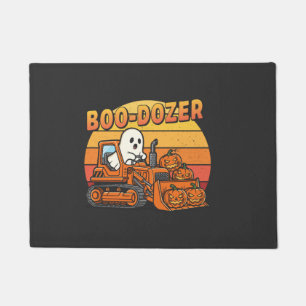 Felpudo Fantasma Divertido Boo Dozer Halloween