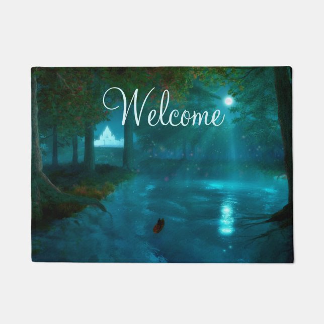 Felpudo Fantastes: Al Doormat del Palacio de los Hados (Anverso)