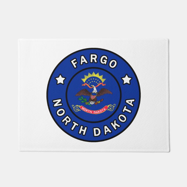 Felpudo Fargo Dakota del Norte (Anverso)