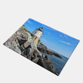Felpudo Faro de Castle Hill, puerta de Rhode Island Mat