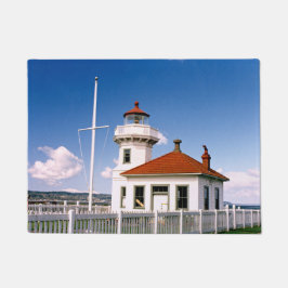 Felpudo Faro de Mukilteo, puerta de Washington Mat