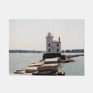 Felpudo Faro del Lago Erie