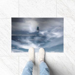 Felpudo Faro en la tormenta - Mar Báltico