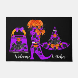 Felpudo Fashionista Witch Door Mat